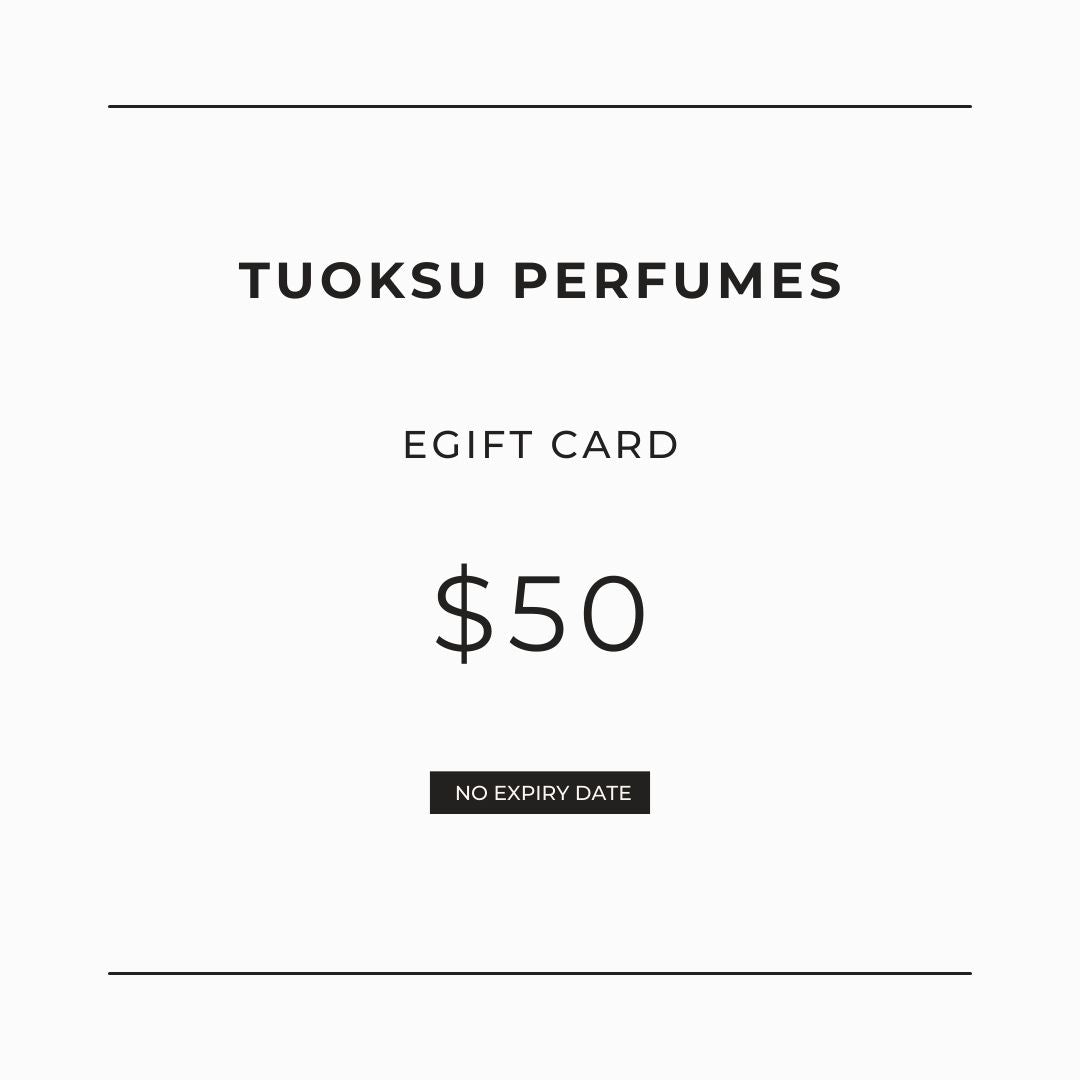 Tuoksu Perfumes eGift Cards - TUOKSU